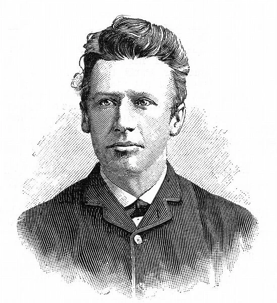 Jacobus Henricus Van t Hoff (1852-1911) Dutch chemist. Winner of first Nobel