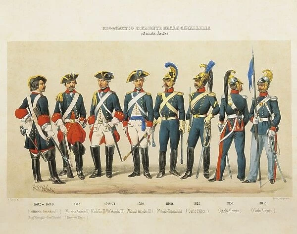 Uniforms of Royal Piedmont Cavalry Regiment (Sardinian Army)