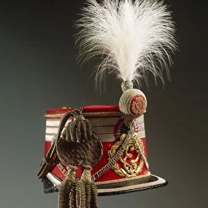 Shakot worn by Piacenza Hussars Cavalry Regiment, 1814