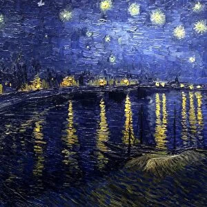 Starry Night Over the Rhone (September 1888) by Vincent Willem van Gogh (30 March
