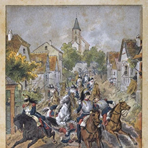 Les Cuirassiers de Reichshoffen, 6th August 1870, Franco-Prussian War, 1870-1871