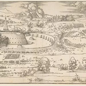 The Siege of a Fortress. n. d. Creator: Albrecht Durer