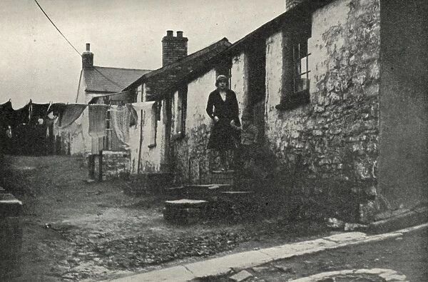 1930s Poor housing at Blaina, Monmouthshire