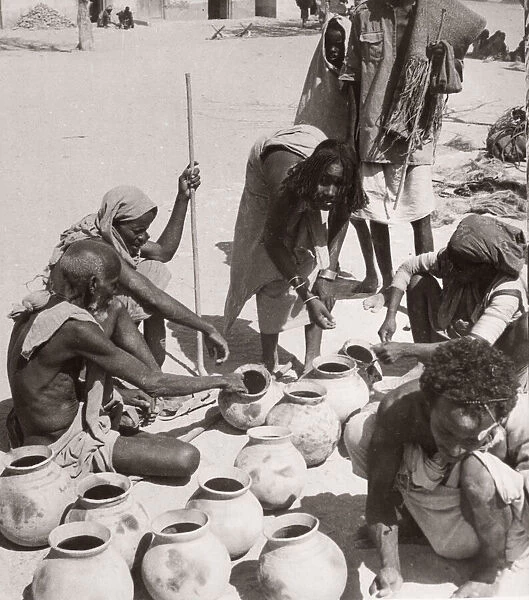 1940s East Africa -the market in Bardera - Italian Somaliland, Somalia