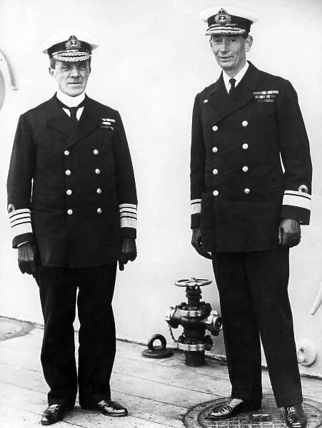Admiral Sturdee and Rear Admiral Keyes
