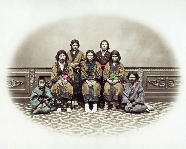 Ainu women, Japan