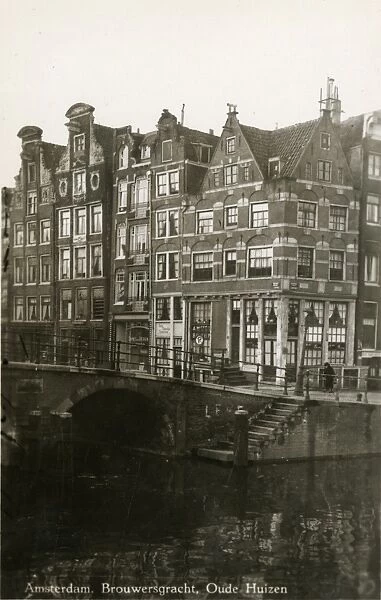 Amsterdam Brouwersgracht - Old Houses