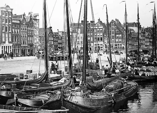 Amsterdam harbour, Netherlands