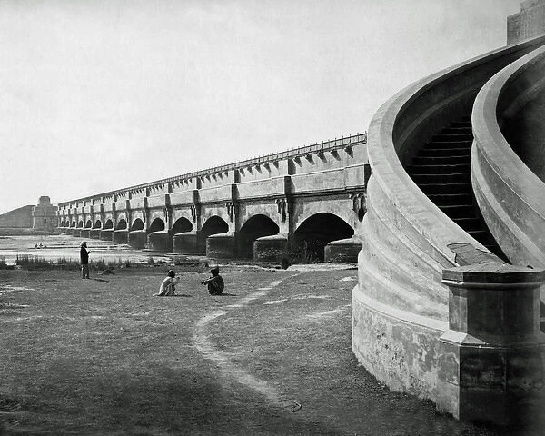 Aqueduct on the Ganges Canal, India