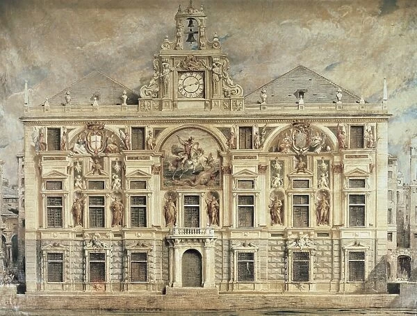 Bank of San Giorgio in Genoa (16th c. ). ITALY
