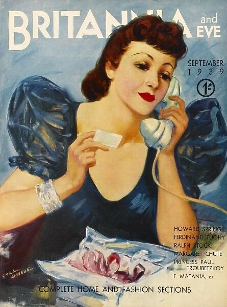 Britannia and Eve magazine, September 1939