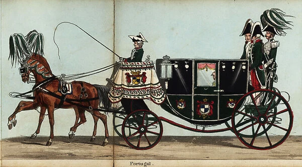 Carriage of the Duke of Palmela in Queen Victoria s