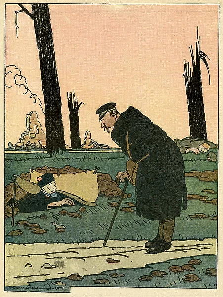 Cartoon, Nostalgia, WW1