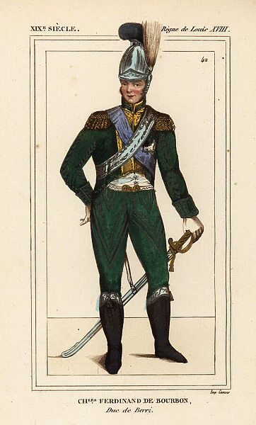 Charles Ferdinand de Bourbon, Duke of Berry, 1778-1820