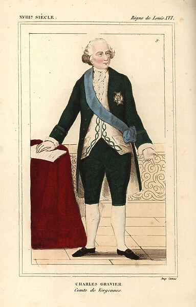 Charles Gravier, Comte de Vergennes, statesman