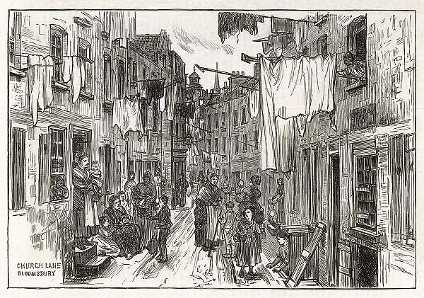 Church Lane  /  Slum  /  1875