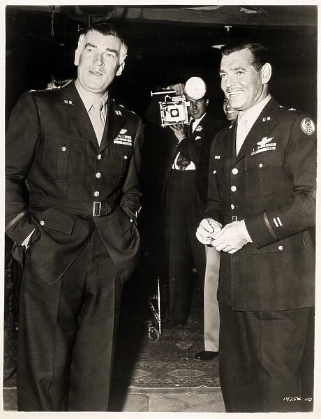 Clark Gable in military uniform - US Army Air Corps