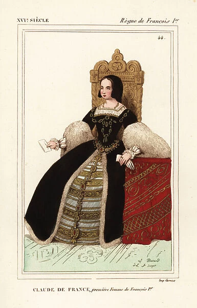 Claude de France, first wife to King Francis