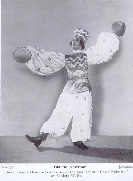 Claude Newman in his Cossack dance in Casse-Noisette