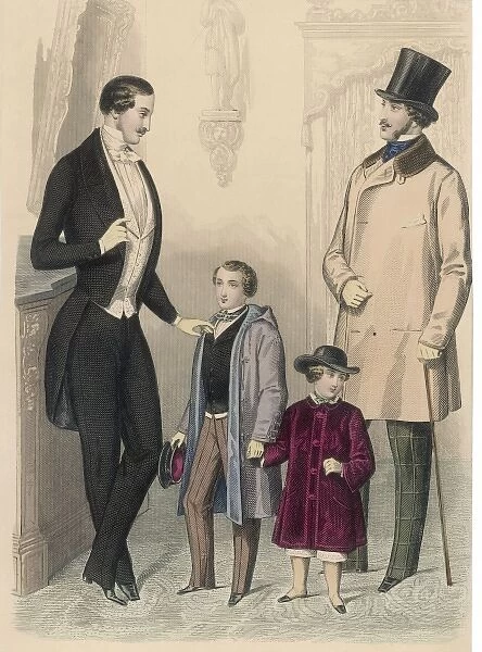 Costume Men & Boys 1848
