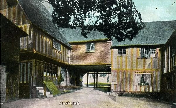 Courtyard, Penshurst, Kent