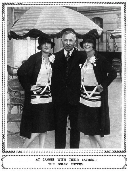 The Dolly Sisters at Cannes, French Riviera