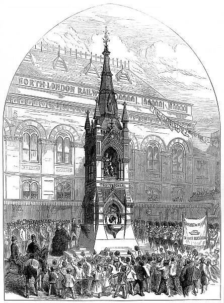 Drinking Fountain outside Bow Station, London, 1872