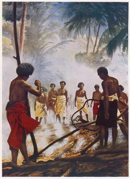 Firewalking, Fiji