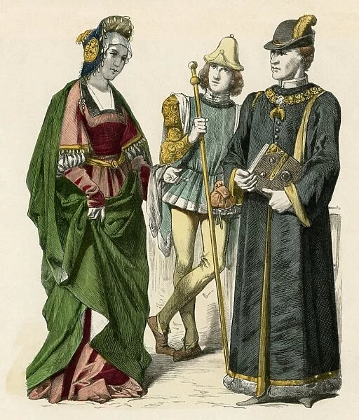 French Costumes 1477-80