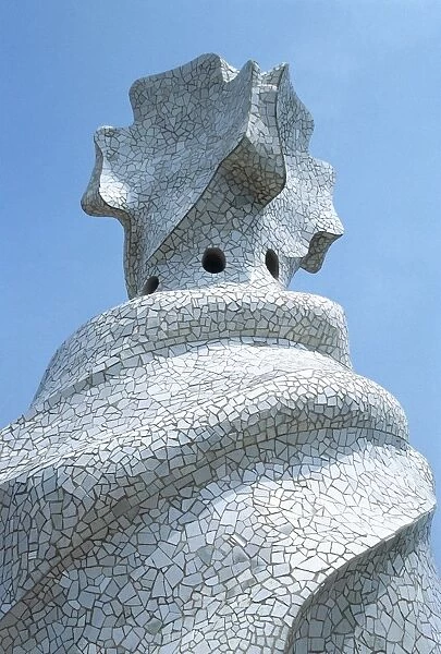 Gaudi, Antonio (1852-1926). Catalan architect. La Pedrera or