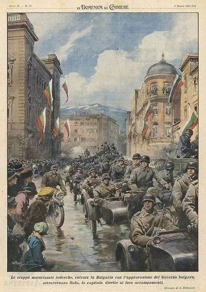Germans Enter Sofia