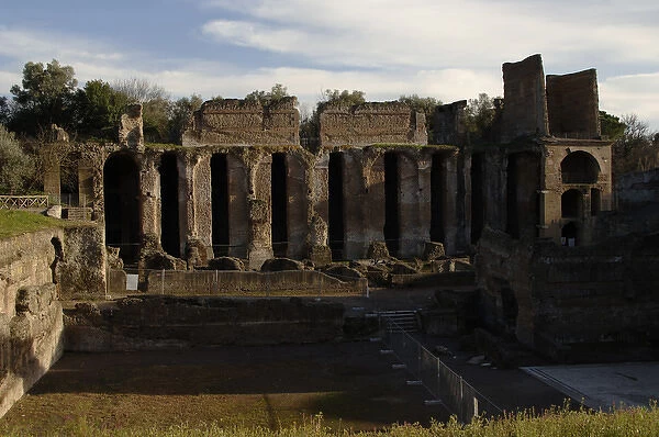 Hadrians Villa. 2nd century. Praetorium. Italy