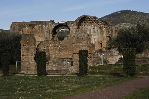 Hadrians Villa. The Heliocaminus Baths. 2nd century. Italy