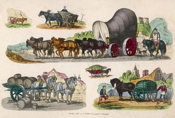 Horse-Drawn Wagons