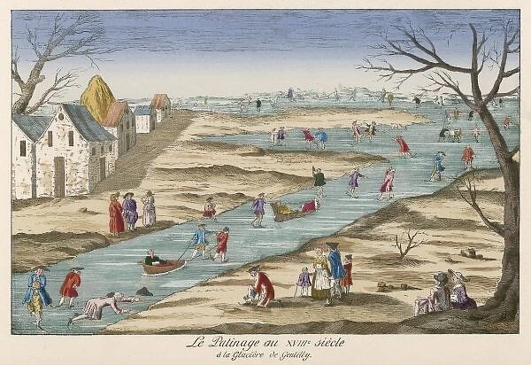 Ice Skating  /  18th Century
