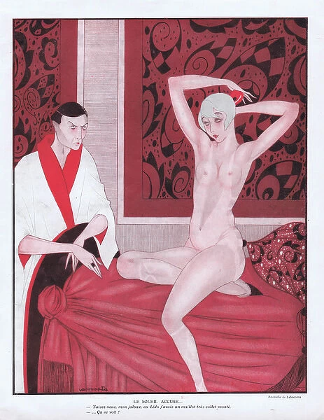 Illustration from Paris Plaisirs number 41, November 1925