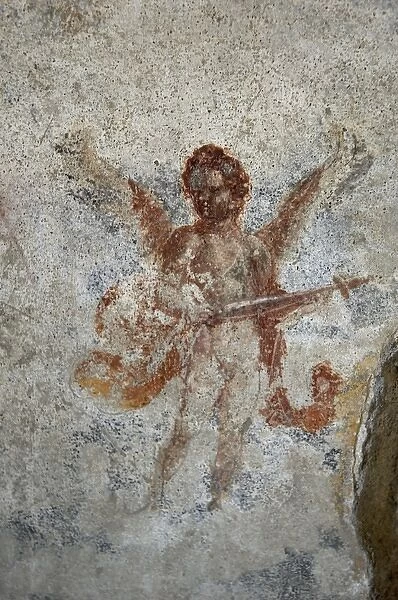 ITALY. Pompeii. Cupid. Roman art. Early Empire