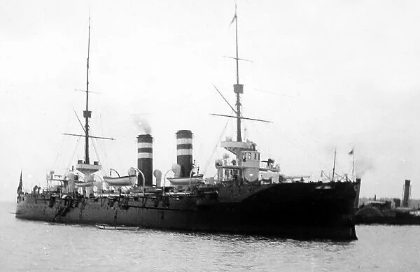 Japanese Man of War battleship, Spithead Review in 1902