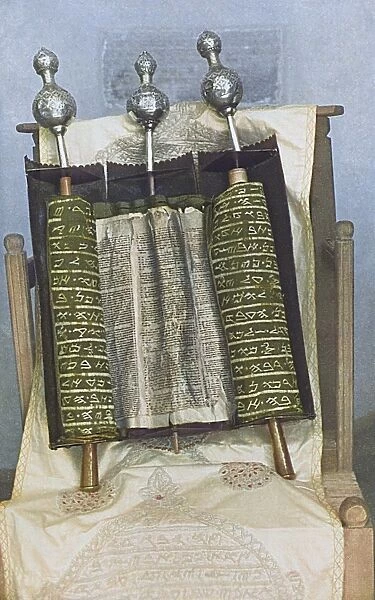Jewish Torah scroll
