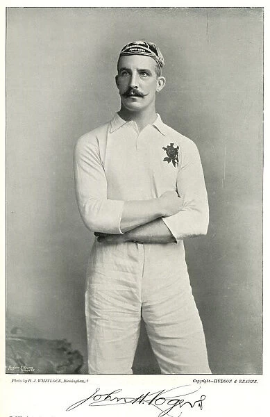 John H Rogers, England International Rugby player