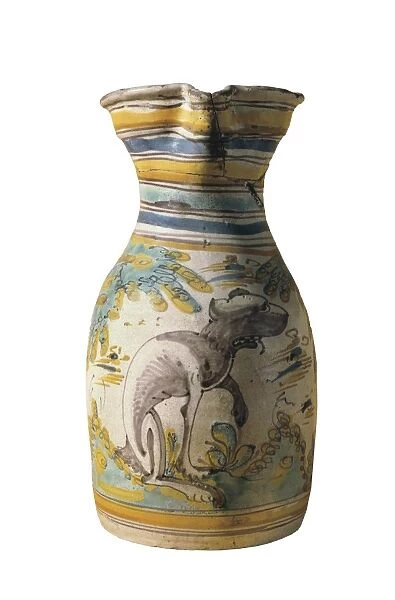 Jug (17th-18th centuries). Baroque art. Ceramics