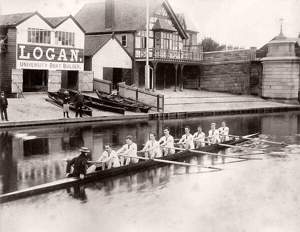 Lady Margaret Boat Club, Cambridge, rowing team, 1890s
