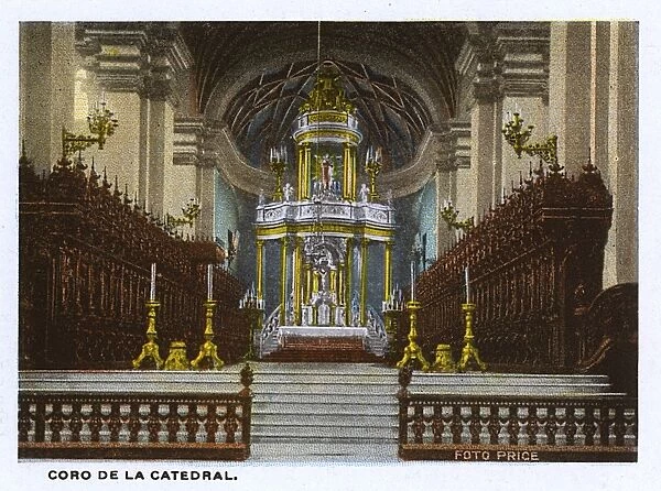 Lima - Peru - The Choir of the Cathedral