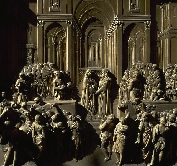 Lorenzo Ghiberti (1378-1455). Gates of Paradise. Baptistery