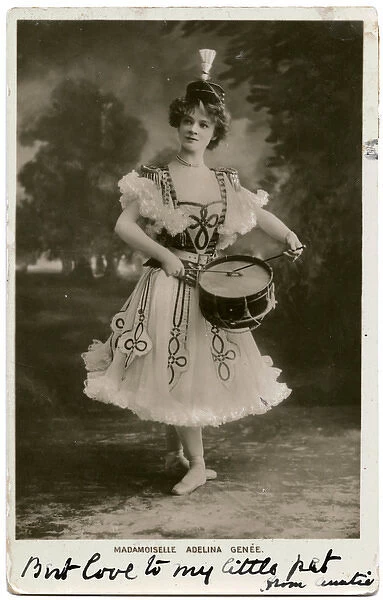 Mademoiselle Adeline Genee - Danish  /  British ballet dancer