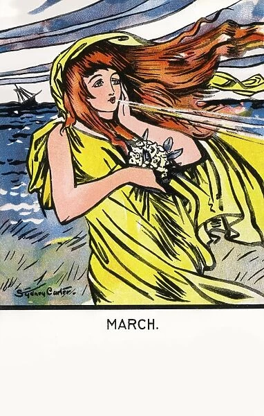 March. Goddess Hrede