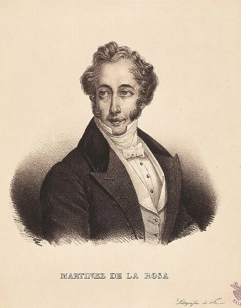 MARTINEZ DE LA ROSA, Francisco (1787-1862). Spanish