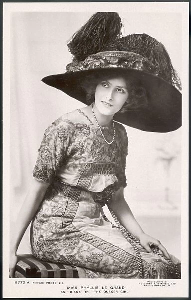 Merry Widow Hat C. 1908