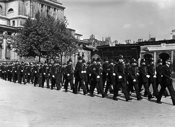 Metropolitan Police centenary celebrations, Central London