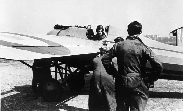 Morane-Soulnier Ms-23 Type Ac During WW1 Jean Chaput Feb?